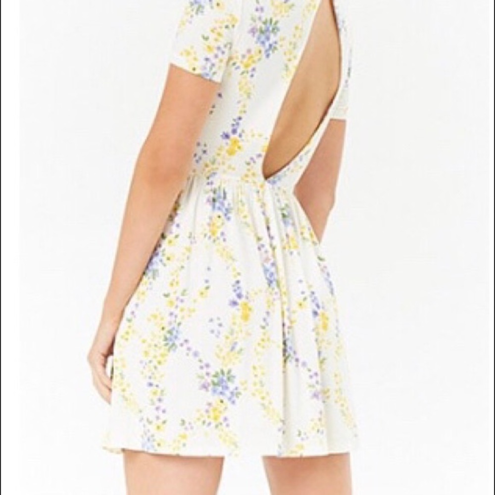 Floral skater dress